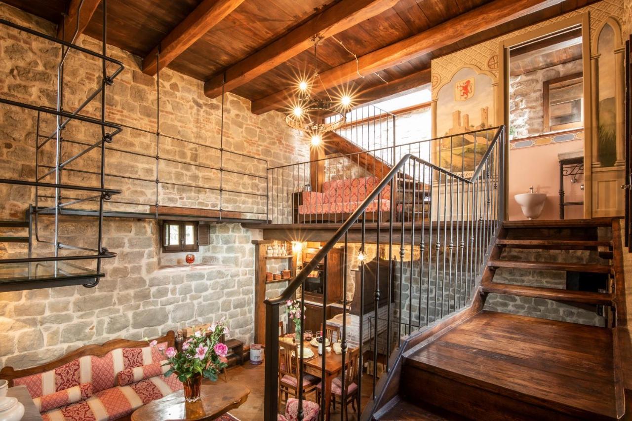 Medieval Tower Lungarno Your Wedding In Tuscany Pratovecchio Exterior photo